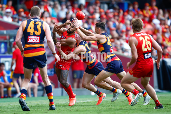 AFL 2025 Round 04 - Gold Coast v Adelaide - A-58365374