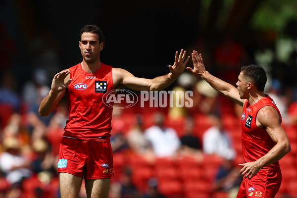 AFL 2025 Round 04 - Gold Coast v Adelaide - A-58368006