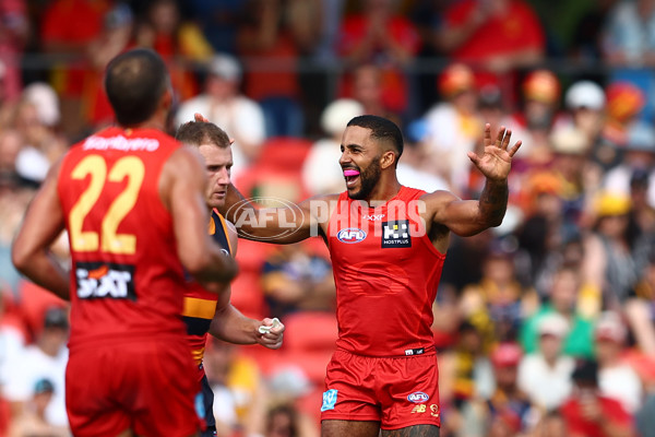 AFL 2025 Round 04 - Gold Coast v Adelaide - A-58368053