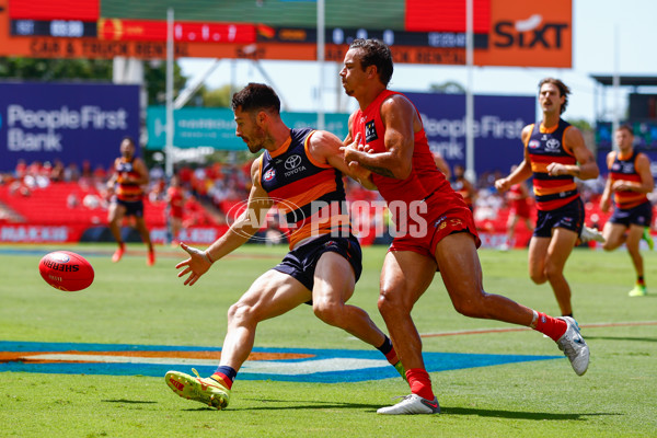 AFL 2025 Round 04 - Gold Coast v Adelaide - A-58368520