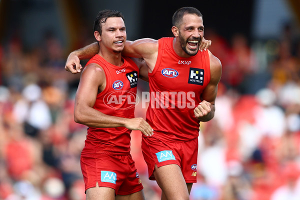 AFL 2025 Round 04 - Gold Coast v Adelaide - A-58368531