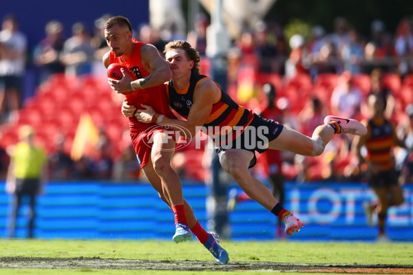 AFL 2025 Round 04 - Gold Coast v Adelaide - A-58368605
