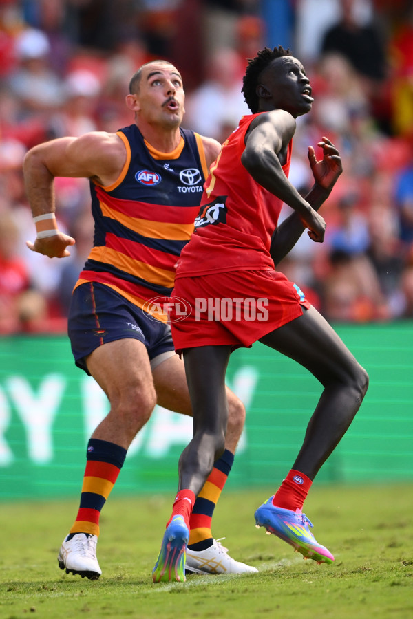 AFL 2025 Round 04 - Gold Coast v Adelaide - A-58370646