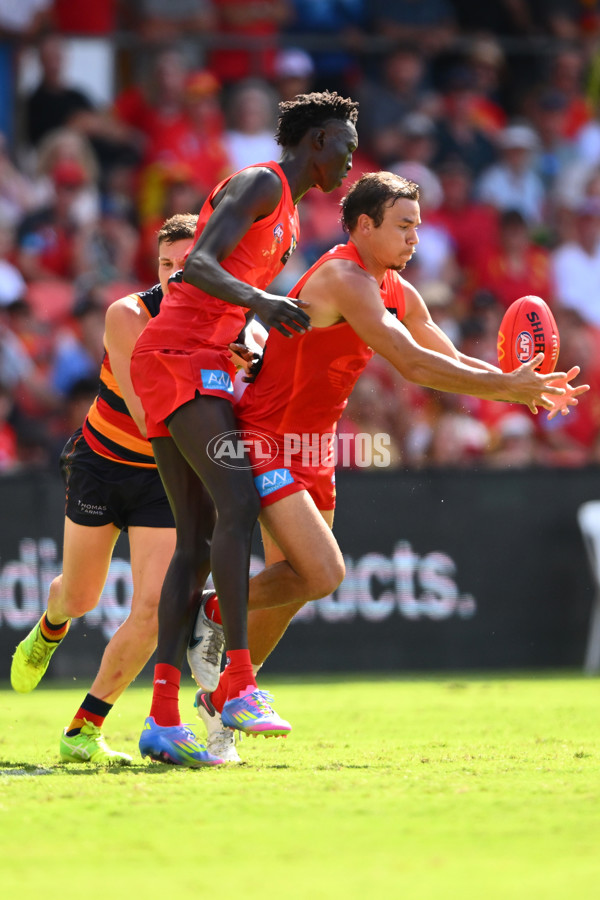 AFL 2025 Round 04 - Gold Coast v Adelaide - A-58370649