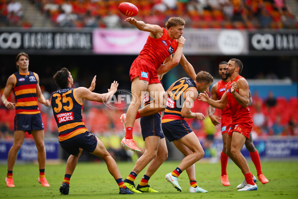 AFL 2025 Round 04 - Gold Coast v Adelaide - A-58371043