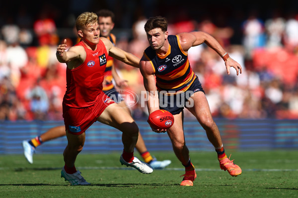 AFL 2025 Round 04 - Gold Coast v Adelaide - A-58375906