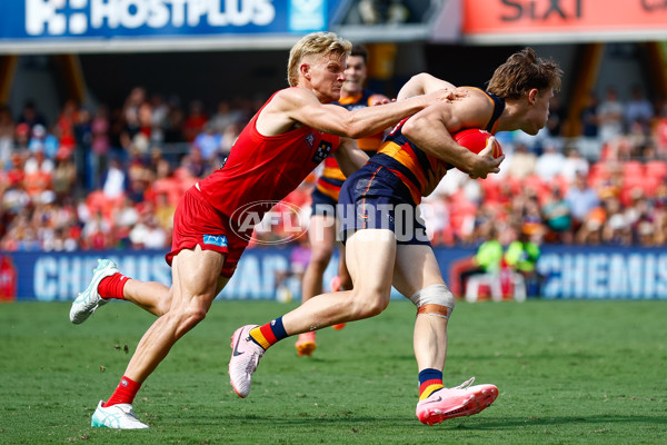 AFL 2025 Round 04 - Gold Coast v Adelaide - A-58394421