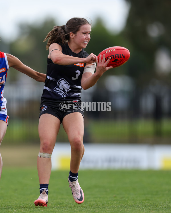 Coates League Girls 2025 Round 01 - Northern Knights v Oakleigh Chargers - A-58397428