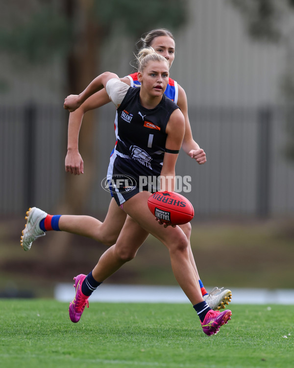 Coates League Girls 2025 Round 01 - Northern Knights v Oakleigh Chargers - A-58405371