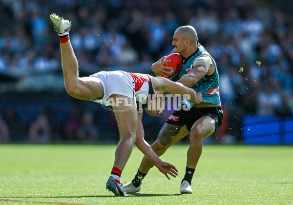 AFL 2025 Round 04 - Port Adelaide v St Kilda - A-58408170
