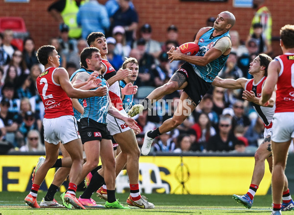AFL 2025 Round 04 - Port Adelaide v St Kilda - A-58410391