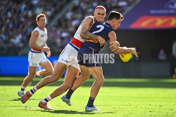 AFL 2025 Round 04 - Fremantle v Western Bulldogs - A-58417759