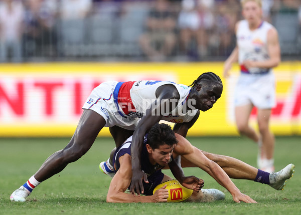 AFL 2025 Round 04 - Fremantle v Western Bulldogs - A-58424642
