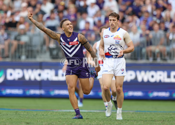 AFL 2025 Round 04 - Fremantle v Western Bulldogs - A-58424813