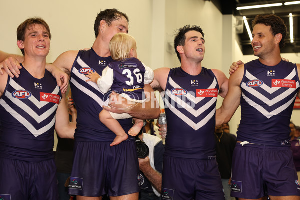 AFL 2025 Round 04 - Fremantle v Western Bulldogs - A-58427595