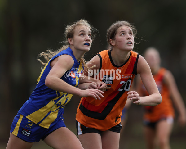 Coates League Girls 2025 Round 01 - Calder Cannons v Northern Knights - A-58429392