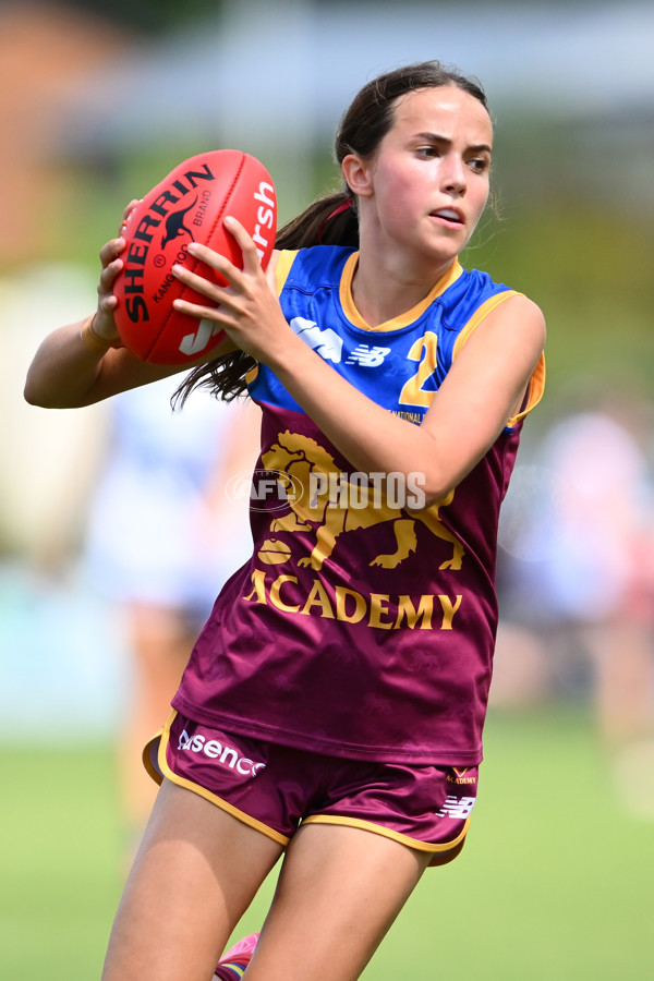 Marsh AFL National Development Championships U16 Girls 2025 - Brisbane Lions Academy v Victoria Country - A-58468235