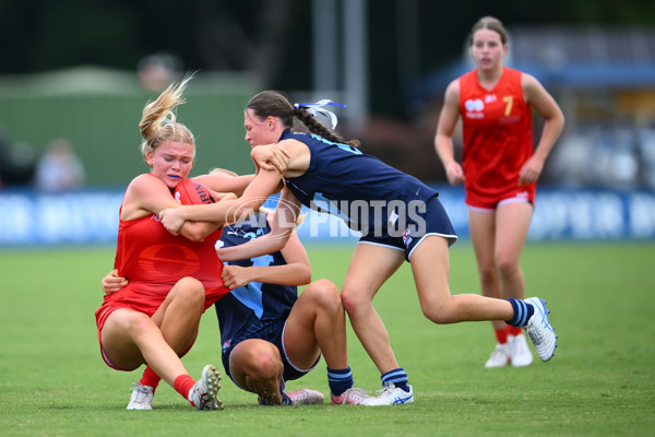 Marsh AFL National Development Championships U16 Girls 2025 - Gold Coast Suns Academy v Victoria Metro - A-58468263