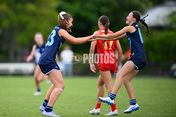 Marsh AFL National Development Championships U16 Girls 2025 - Gold Coast Suns Academy v Victoria Metro - A-58469437