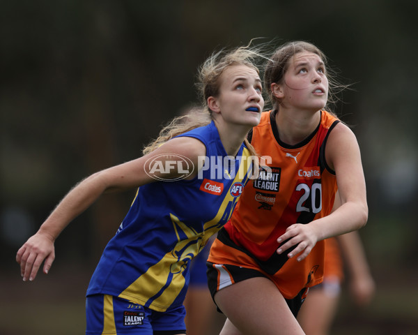Coates League Girls 2025 Round 01 - Calder Cannons v Western Jets - A-58469492