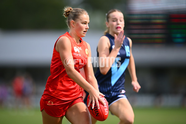 Marsh AFL National Development Championships U16 Girls 2025 - Gold Coast Suns Academy v Victoria Metro - A-58471101