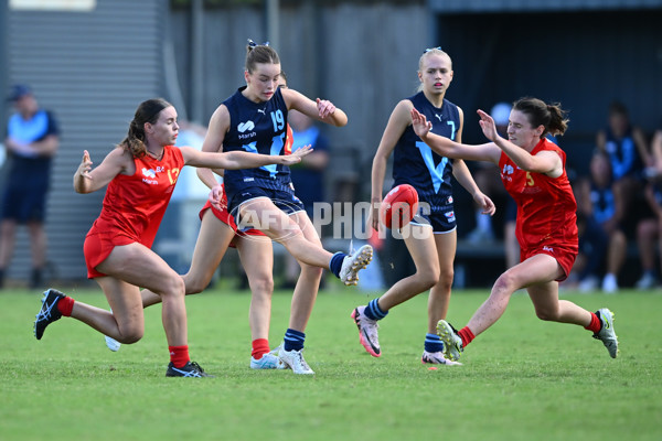 Marsh AFL National Development Championships U16 Girls 2025 - Gold Coast Suns Academy v Victoria Metro - A-58475883