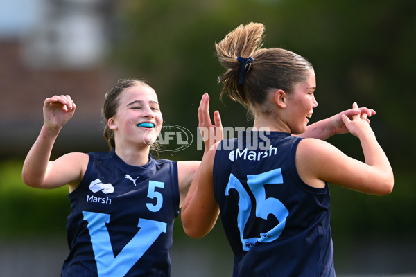 Marsh AFL National Development Championships U16 Girls 2025 - Gold Coast Suns Academy v Victoria Metro - A-58475886