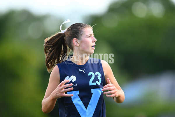 Marsh AFL National Development Championships U16 Girls 2025 - Gold Coast Suns Academy v Victoria Metro - A-58475887