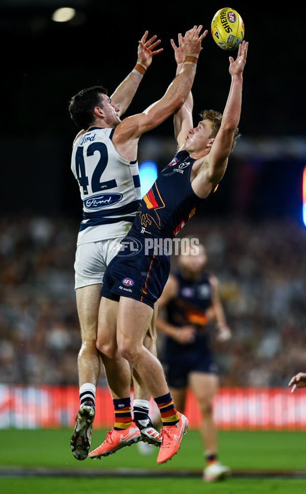 AFL 2025 Round 05 - Adelaide v Geelong - A-58504044