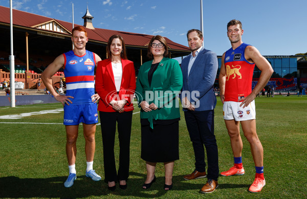 AFL 2025 Media - Norwood Oval Media Opportunity 110425 - A-58512159