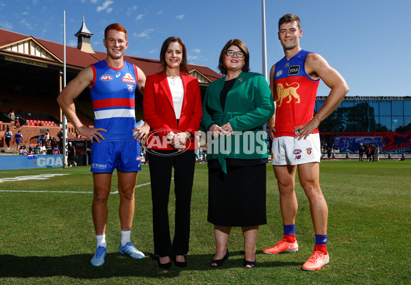 AFL 2025 Media - Norwood Oval Media Opportunity 110425 - A-58512941