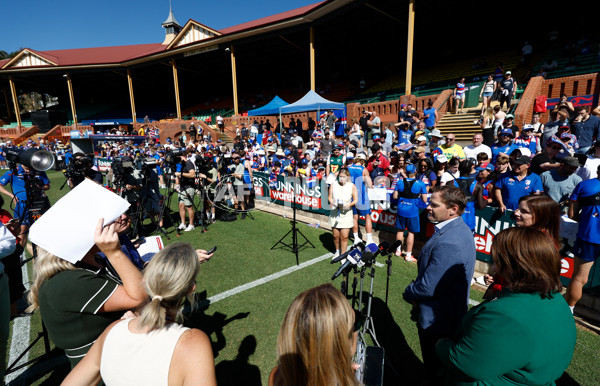 AFL 2025 Media - Norwood Oval Media Opportunity 110425 - A-58512949
