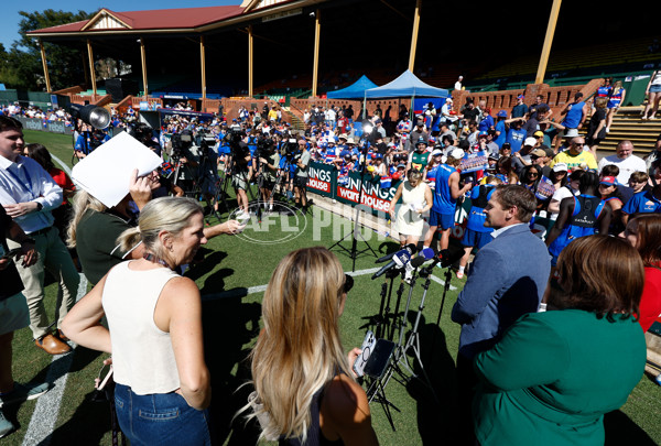 AFL 2025 Media - Norwood Oval Media Opportunity 110425 - A-58512951