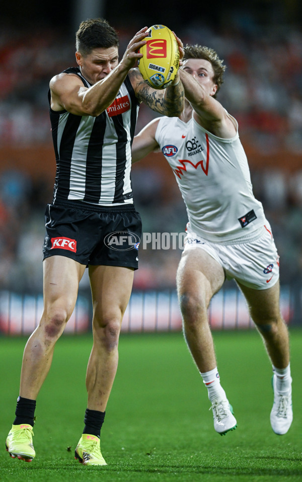 AFL 2025 Round 05 - Collingwood v Sydney - A-58519256