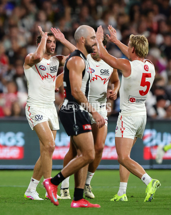 AFL 2025 Round 05 - Collingwood v Sydney - A-58519487