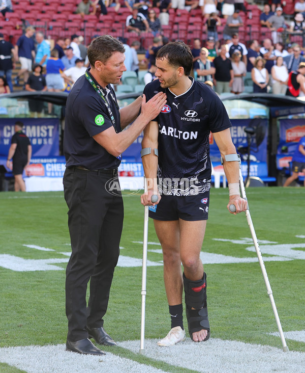 AFL 2025 Round 05 - Carlton v West Coast - A-58539787