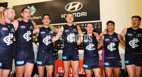 AFL 2025 Round 05 - Carlton v West Coast - A-58542028