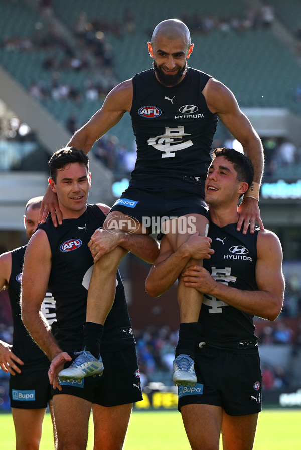 AFL 2025 Round 05 - Carlton v West Coast - A-58542099