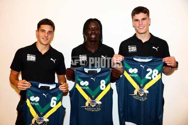 2025 Marsh AFL National Academy Boys Jumper Presentation - A-58563815