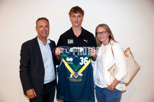 2025 Marsh AFL National Academy Boys Jumper Presentation - A-58563827