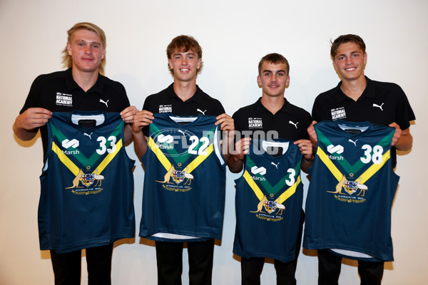 2025 Marsh AFL National Academy Boys Jumper Presentation - A-58565659