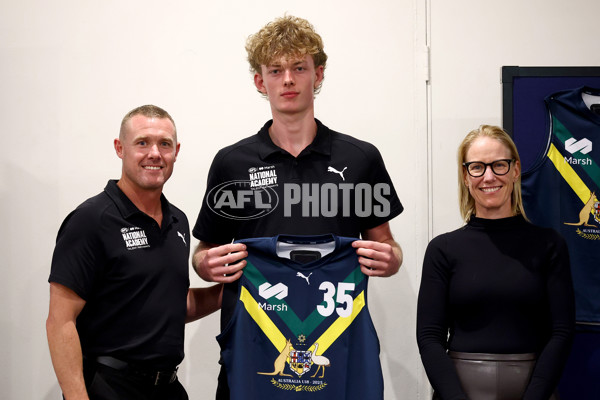 2025 Marsh AFL National Academy Boys Jumper Presentation - A-58565684