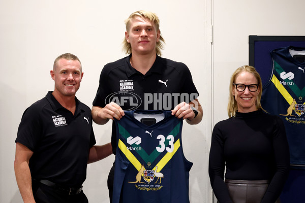 2025 Marsh AFL National Academy Boys Jumper Presentation - A-58565688