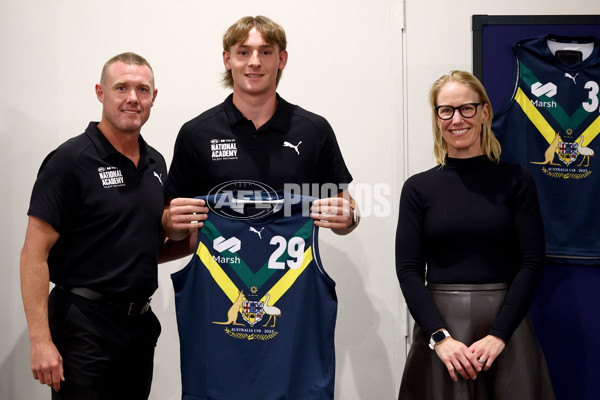 2025 Marsh AFL National Academy Boys Jumper Presentation - A-58565693