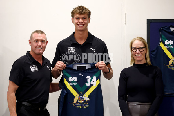 2025 Marsh AFL National Academy Boys Jumper Presentation - A-58566567