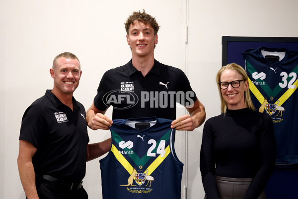 2025 Marsh AFL National Academy Boys Jumper Presentation - A-58566571