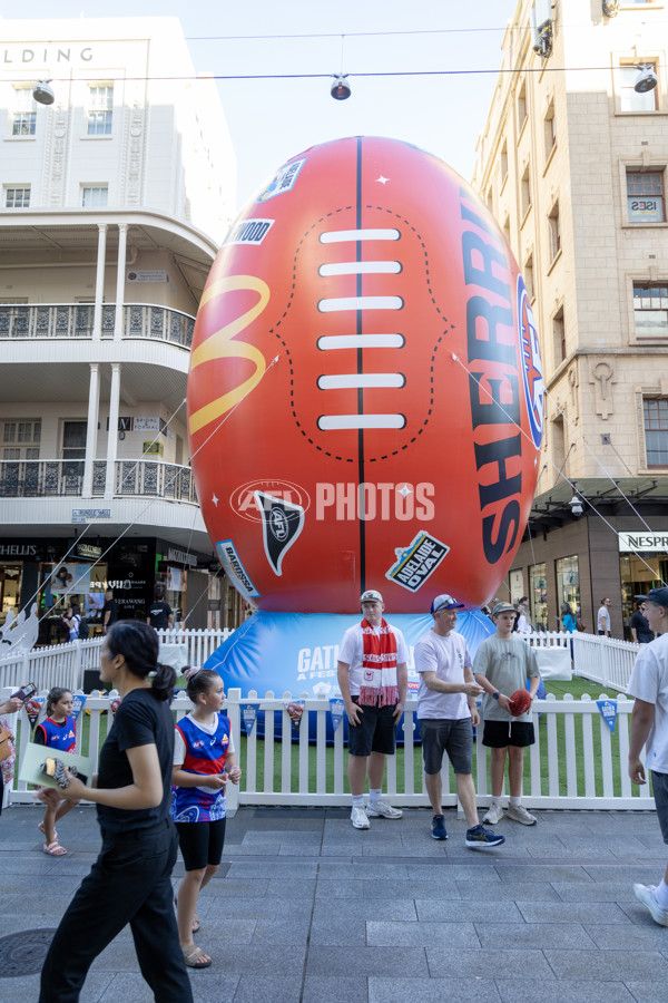 AFL 2025 Media - Gather Round Footy Festival - A-58586174