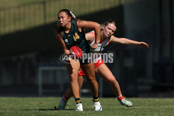 Marsh AFL National Development Championships U16 Girls 2025 - Sydney Swans v Tasmania - A-58596548