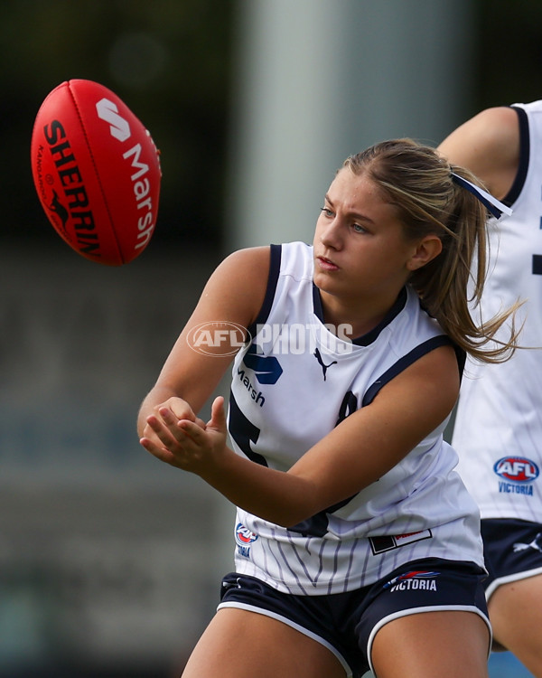 Marsh AFL National Development Championships U16 Girls 2025 - Victoria Country v Victoria Metro - A-58615285