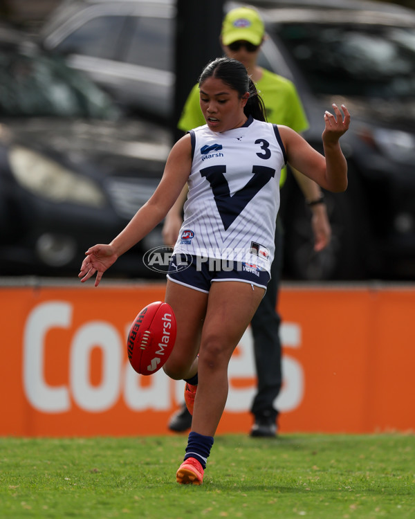 Marsh AFL National Development Championships U16 Girls 2025 - Victoria Country v Victoria Metro - A-58620454